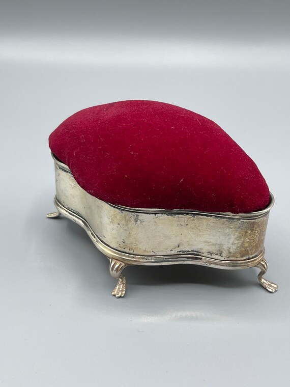 Edwardian 1908 Solid Silver Jewellery/Trinket Box… - image 6