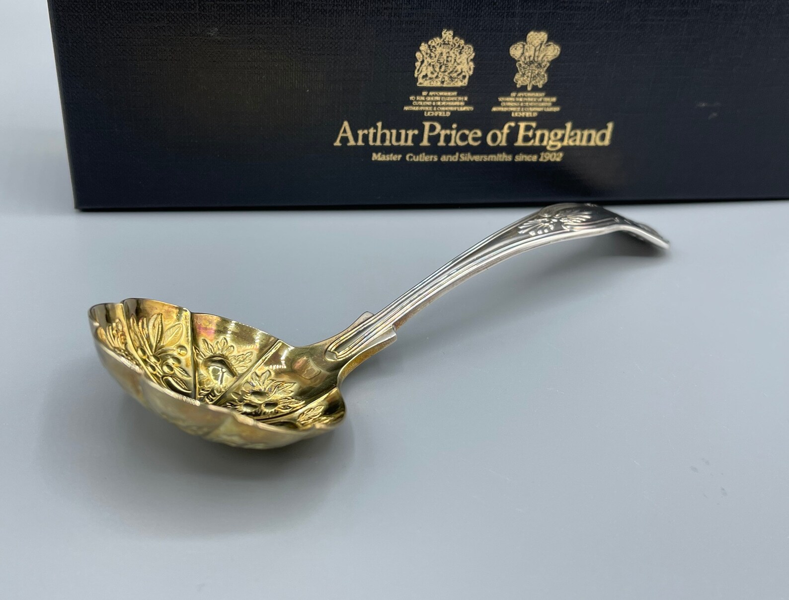 Superb Vintage Arthur Price Silver Plated/gold Gilt Cranberry Etsy