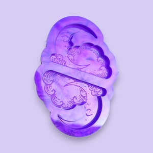 Moon and Cloud Silicone Mould Magical Resin Charms Mould 5MM Depth Mould Wax Melts or Resin