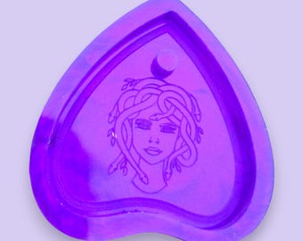 Medusa Planchette Silicone Mold: Resin, Wax, Jesmonite