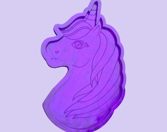 Large Unicorn Head Silicone Mould - Resin Casting