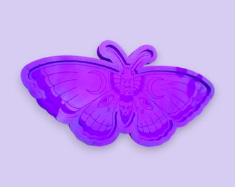 Large Death Moth Mould Silicone Resin Mystical Witchy Mould