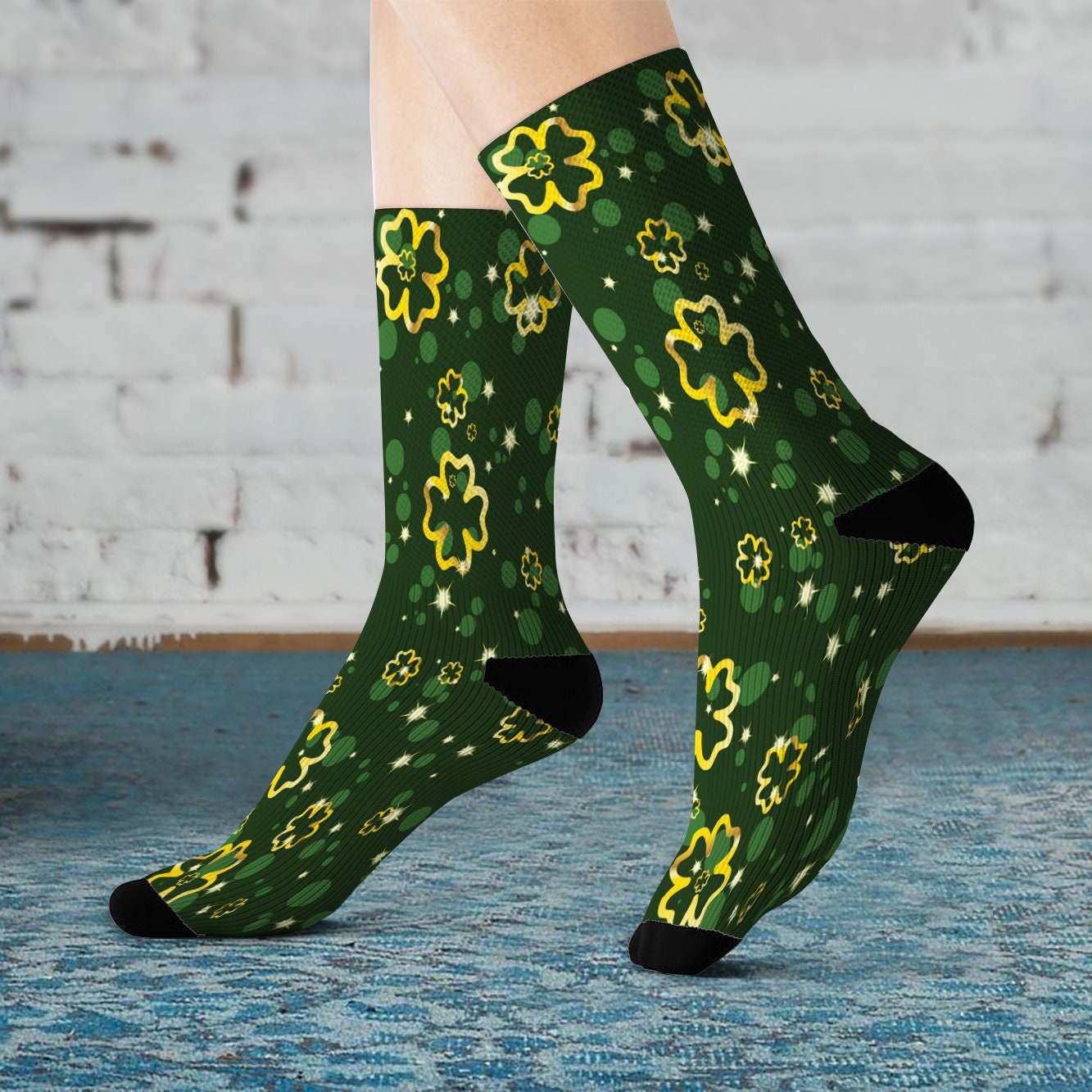 Download St Patrick S Day Sublimation Socks Happy St Patricks Day Etsy