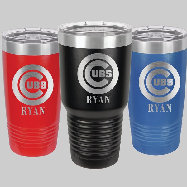 Chicago Cubs Glasses Etsy