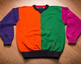 tommy hilfiger 90s colorblock sweatshirt