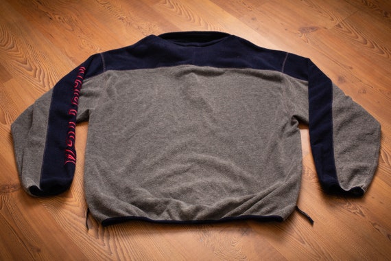 90s Nautica Challenge Fleece Pullover Sweatshirt,… - image 3