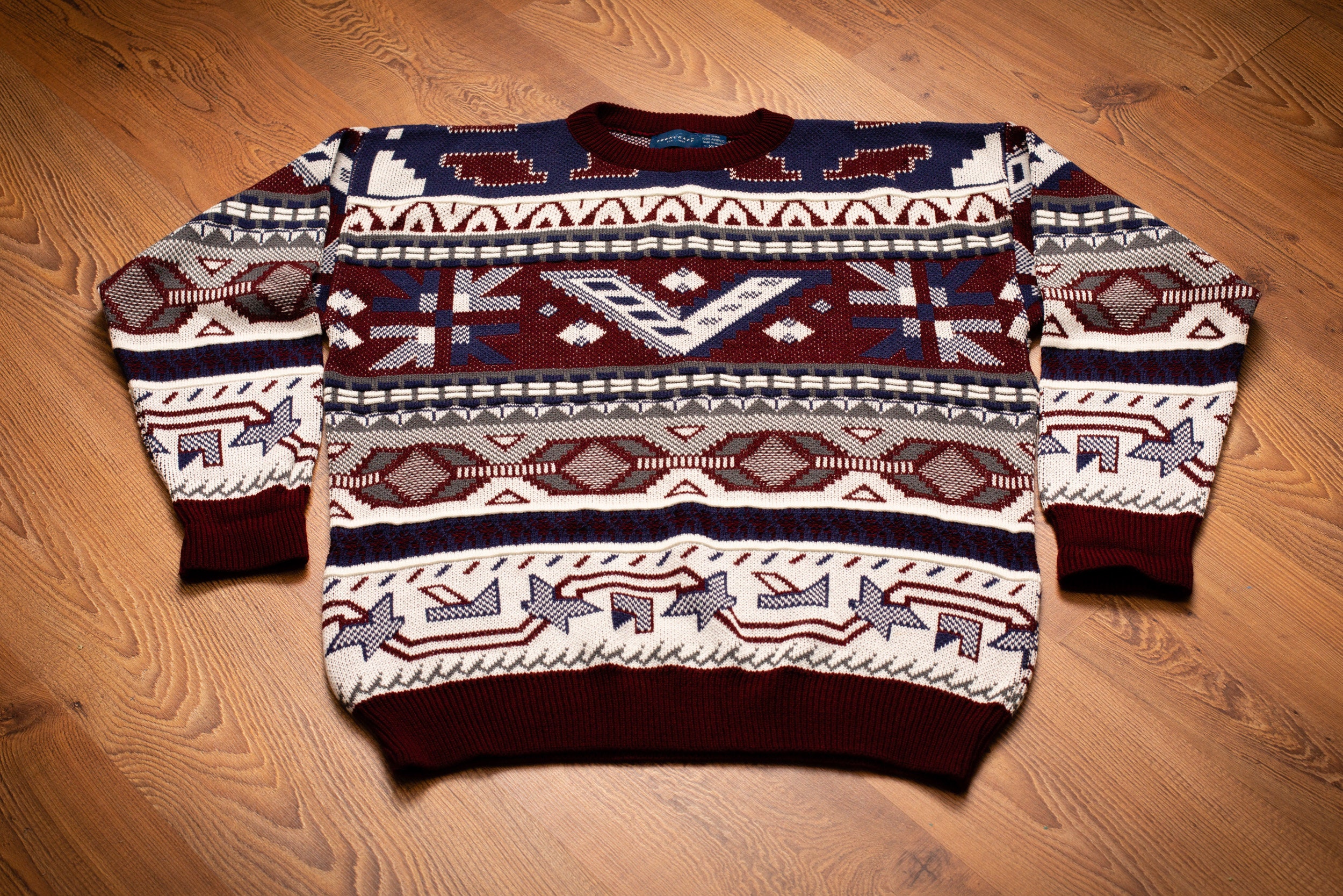 towncraft brown sweater