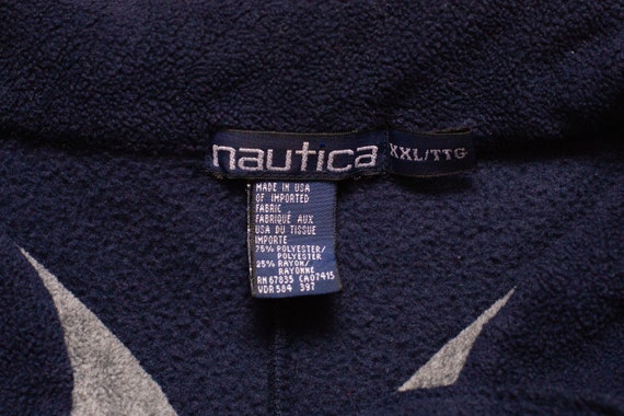 90s Nautica Challenge Fleece Pullover Sweatshirt,… - image 5