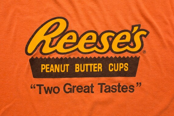 70s-80s Reeses Peanut Butter Cups T-Shirt, S/M, V… - image 2