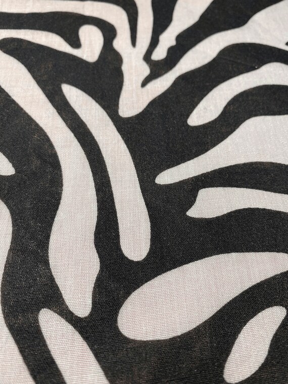 Zebra print top frill skirt