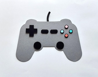 Handmade Gamer Gift Card Holder, 3D Console Controller Design