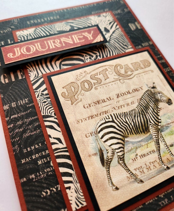 Handmade Wildlife Postcard Handmade Wildlife Postcard