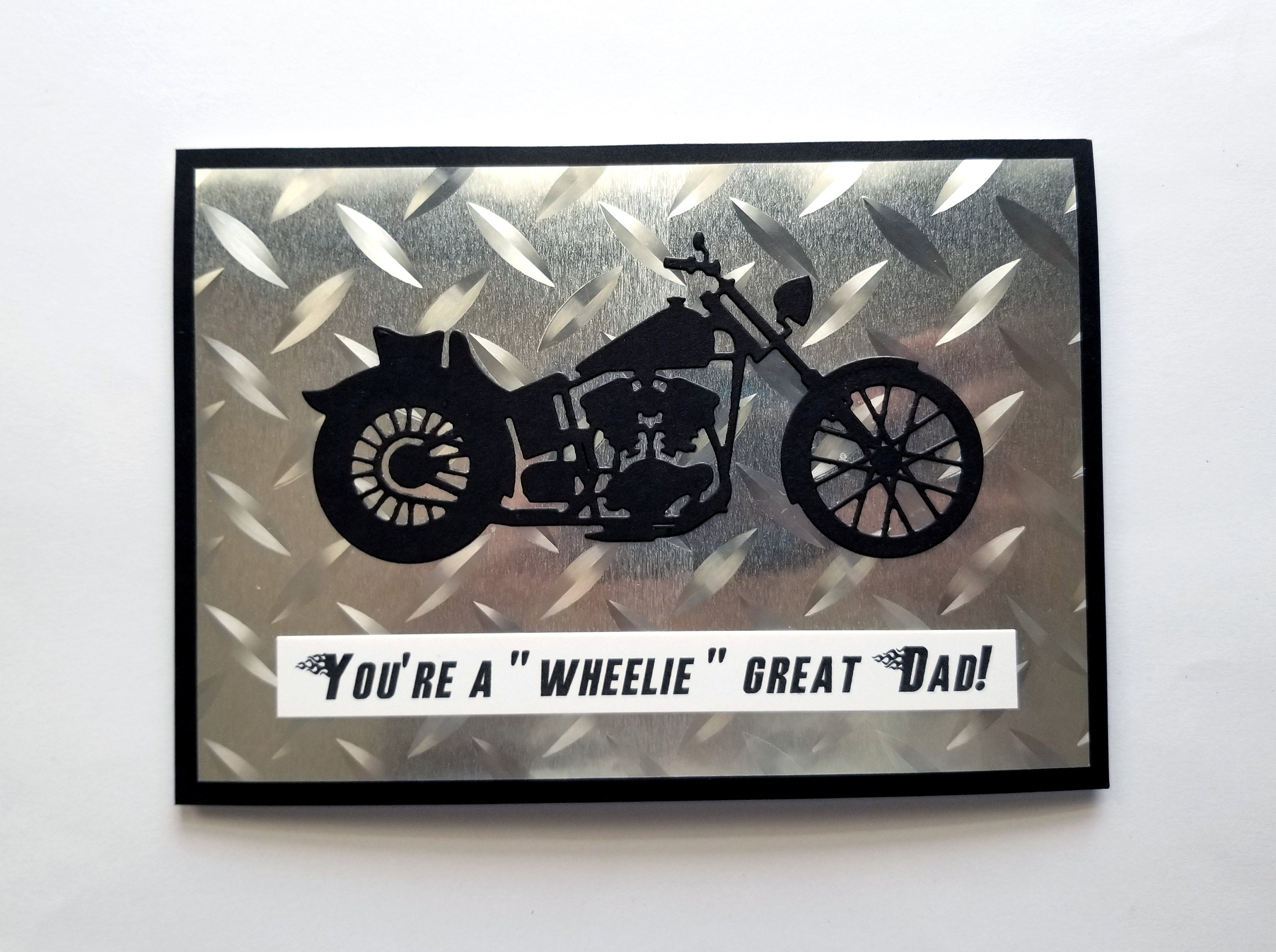 Motorcycle Card Motorbike Motorcycle Dad Father Daddy - Etsy