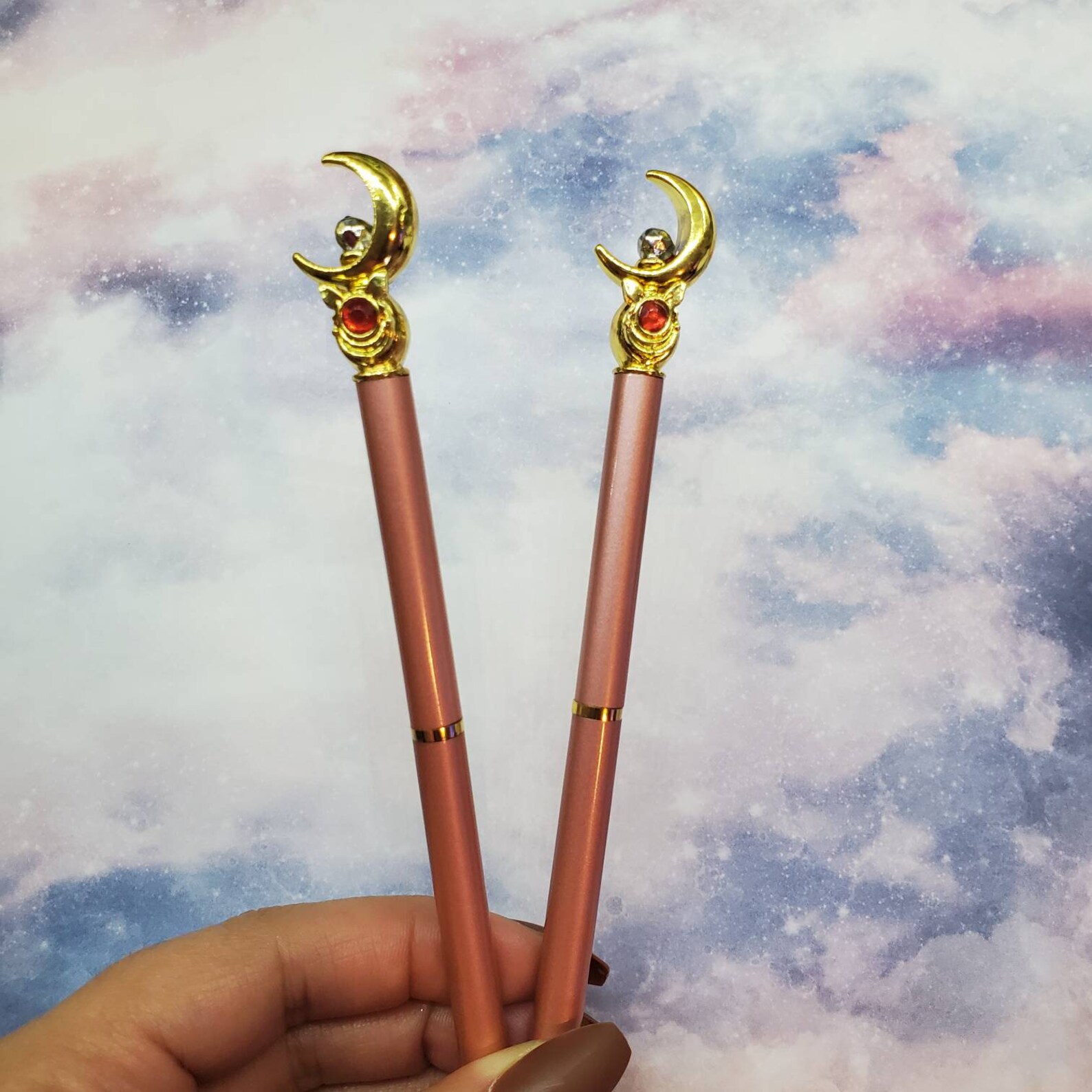 Sailor Moon Pens Sailor Moon Ballpoint Pens Journal Etsy