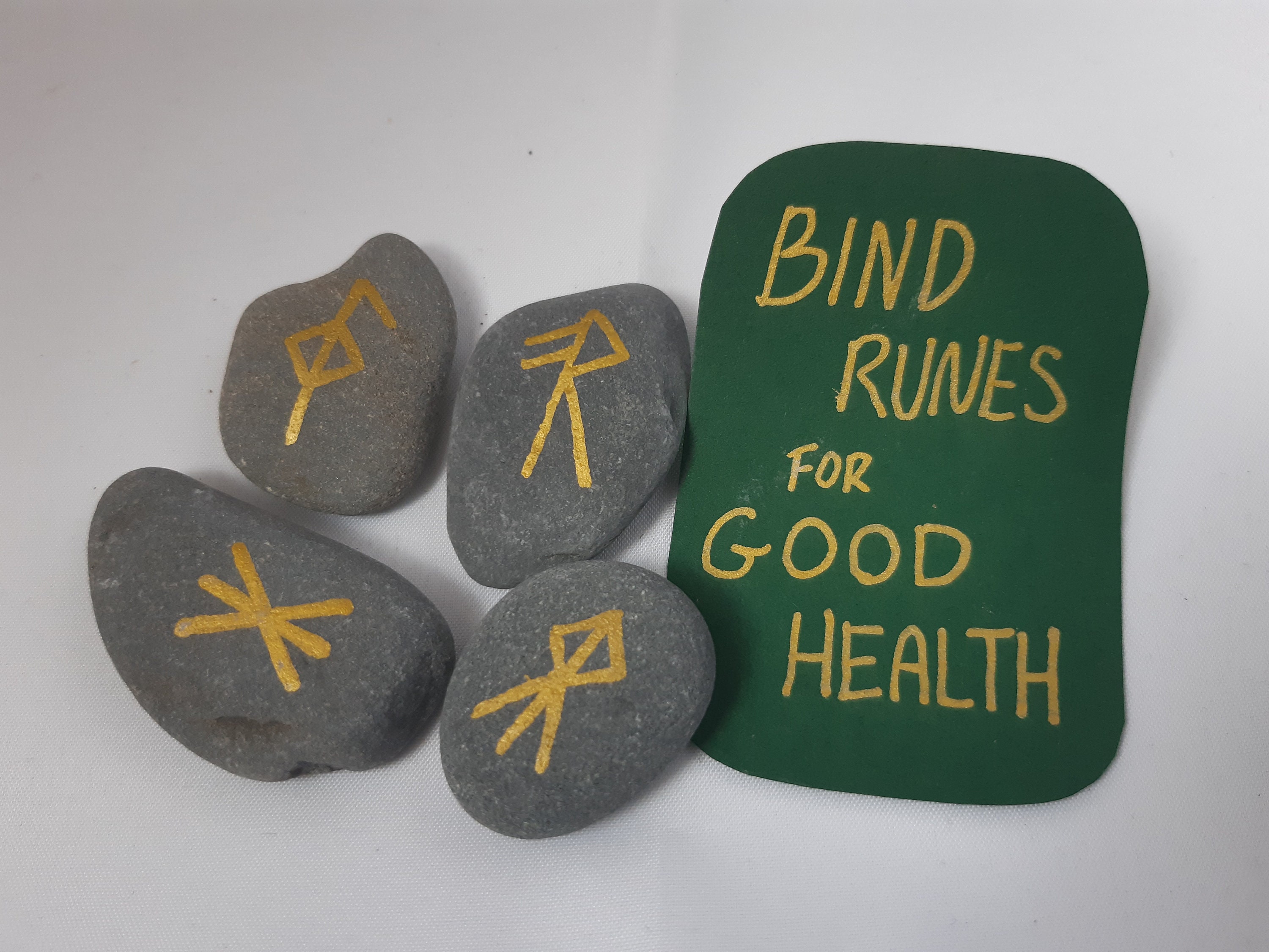 Set de runa de unión para una buena salud para la decoración Etsy