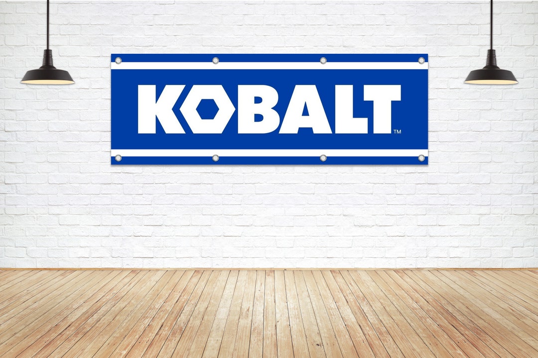 KOBALT Tools Logo Vinyl Banner Sign Handyman Mechanic Tool Shed Garage ...