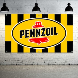 Pennzoil Sign - Etsy