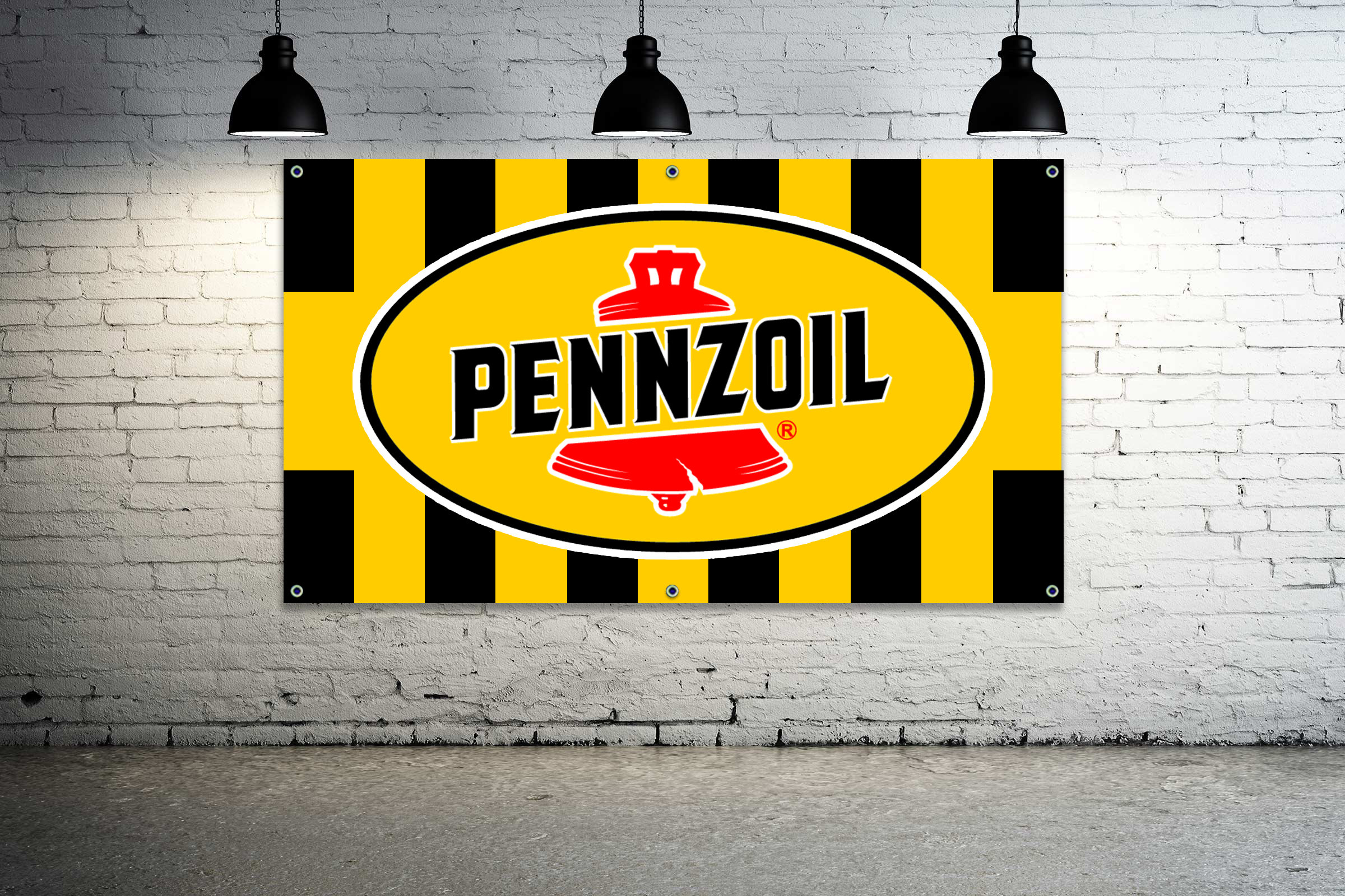 PENNZOIL ヴィンテージ電光看板