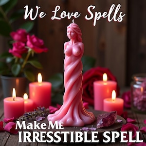Make Me Irresistible Spell - Attraction Ritual for Love, Confidence, and Charisma | Transform Your Allure Today