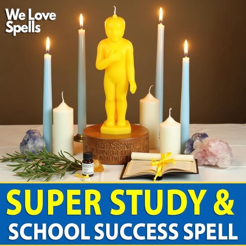 Super Study & School Success Spell Casting for Focus, Better Grades ...