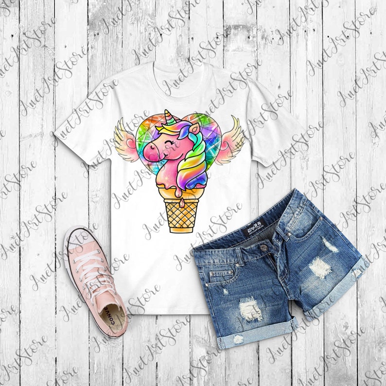 Instant Download file digital download Sublimation Design Rainbow Unicorn PNG clipart Rainbow png digital print