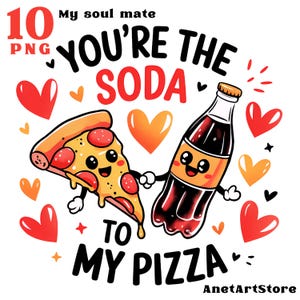 Para jedzenia Zabawny walentynkowy clipart Ilustracja walentynkowa Uśmiech serce emocje Miłość tematyczny clipart Zabawny walentynkowy png Dziwaczny