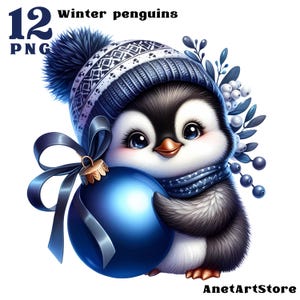 Imágenes prediseñadas de pingüinos, imágenes prediseñadas de pingüinos, divertido pingüino png, pingüino de Navidad, imágenes prediseñadas de Navidad, lindo pingüino, imágenes prediseñadas de pingüino divertido, pingüino de invierno