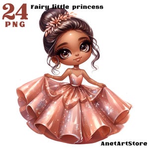 Princess clipart baby girl clipart fairy clipart fantasy clipart Birthday clipart,  magic clipart, fairy tale, kids clipart pastel princess