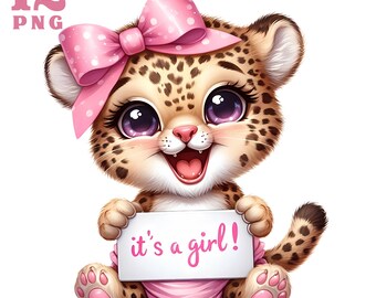 Baby shower clipart, baby girl clipart, nursery clipart, cute clipart, Sublimation design download, Digital design