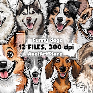 Dog sublimation, puppy png, funny dogs clipart, dogs lover, Sublimation design download, Digital design