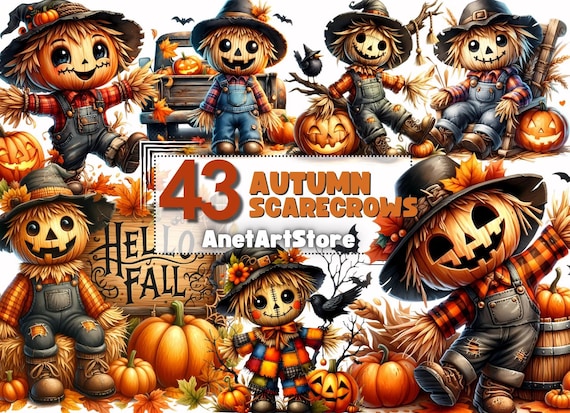 Scarecrow clipart fall scarecrow png Cute scarecrow graphic autumn clipart, fall clipart, autumn clipart scarecrows clipart scarecrow images
