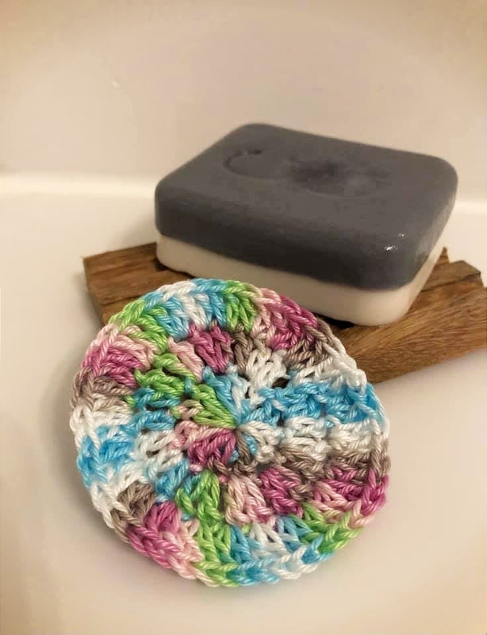 Crochet face scrubbies 100 cotton face scrubbies reusable Etsy