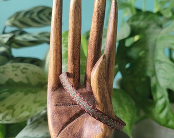Bransoletka BOHO Bransoletka Unisex Pleciona Biżuteria Hippy Wzór Regulowany Ręcznie Tkany Boho Pulsera Przyjaźń Festiwal Plaża Surf