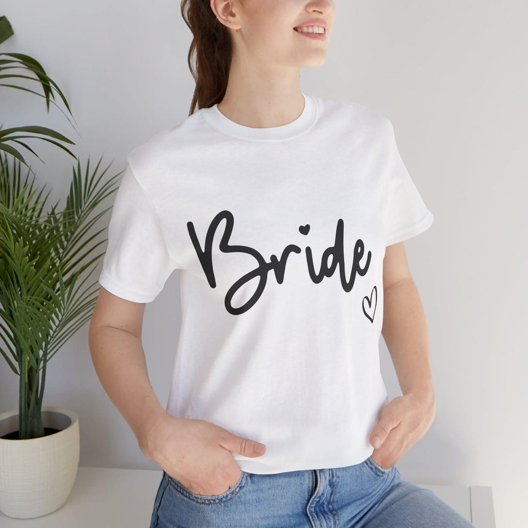 Bride Shirt, Wedding Tee, Bridal Party Gift - Etsy
