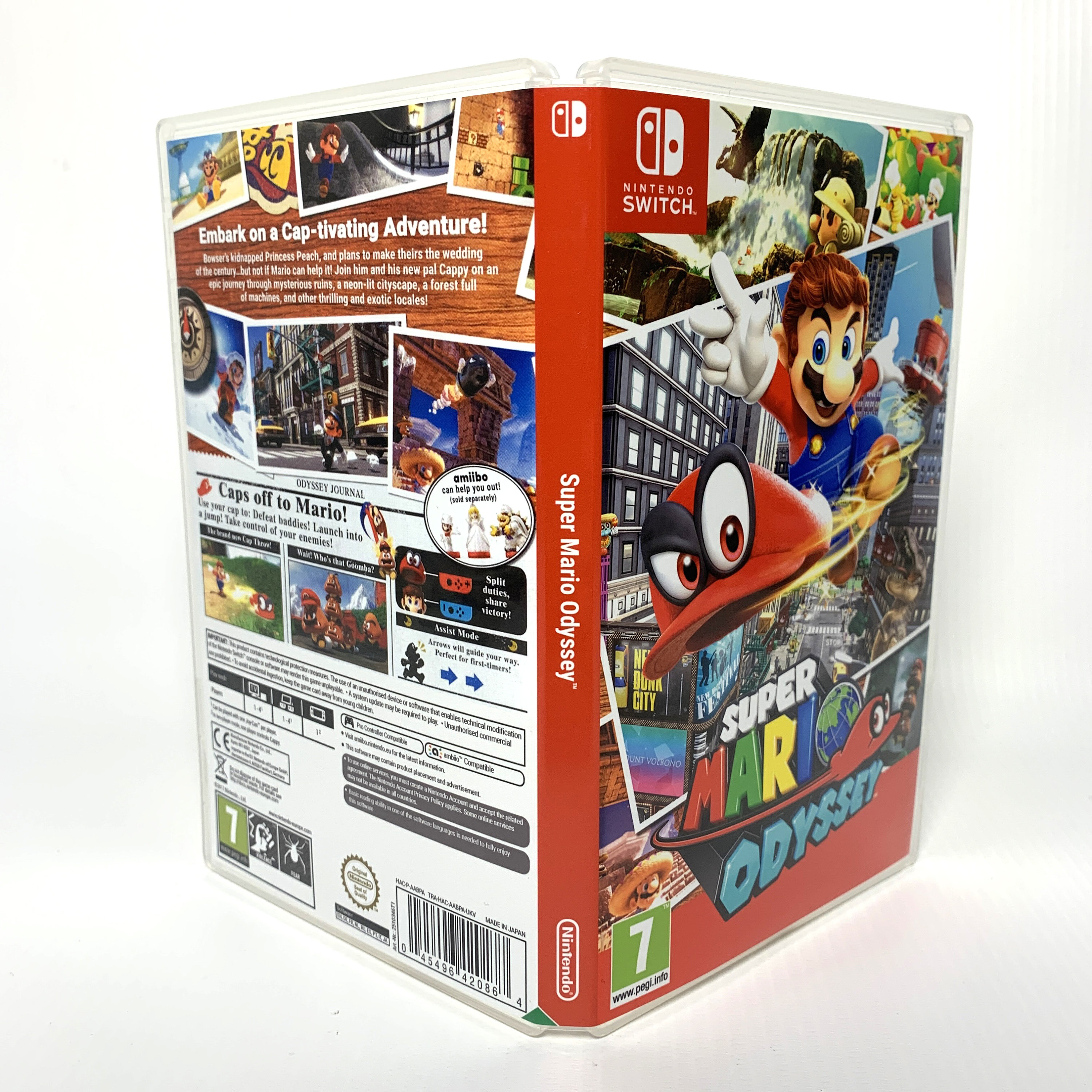 Super Mario Odyssey Reproduction Box Only No Game Switch | Etsy