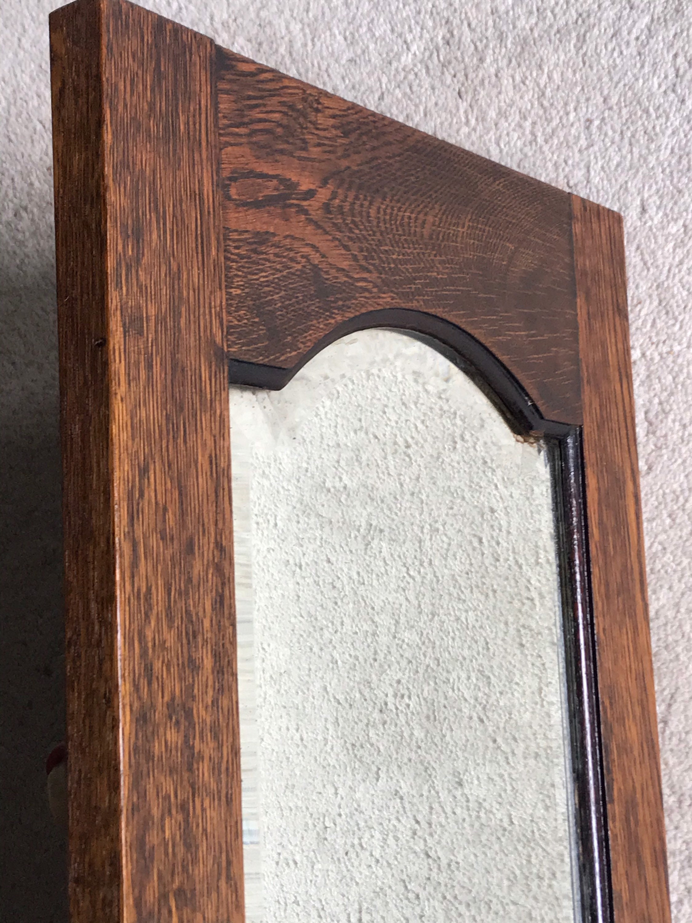 Vintage espejo de pared de longitud completa espejo de | Etsy