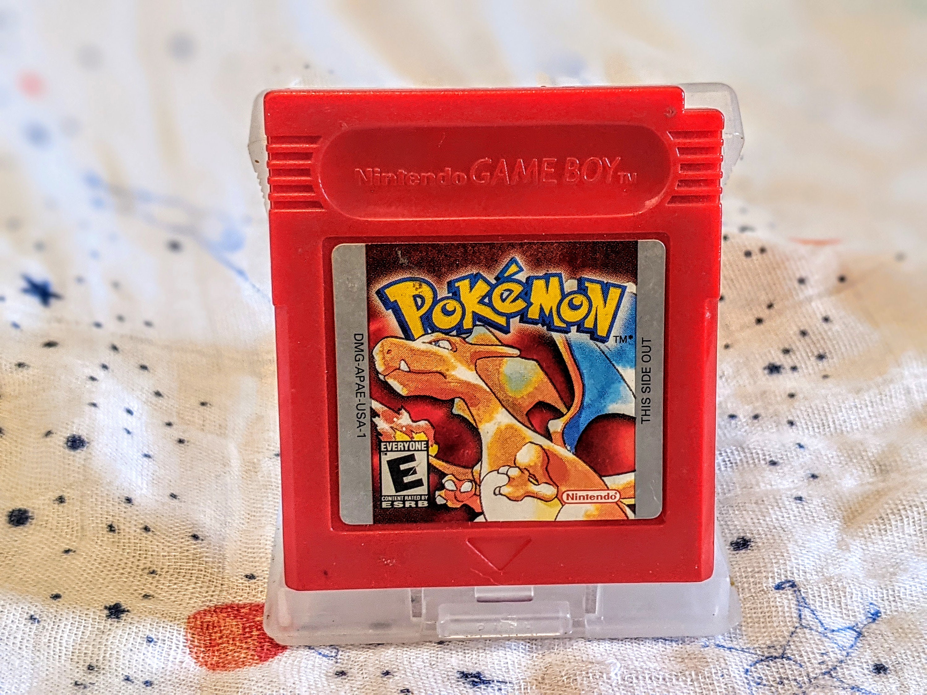 pokemon red with gameboy