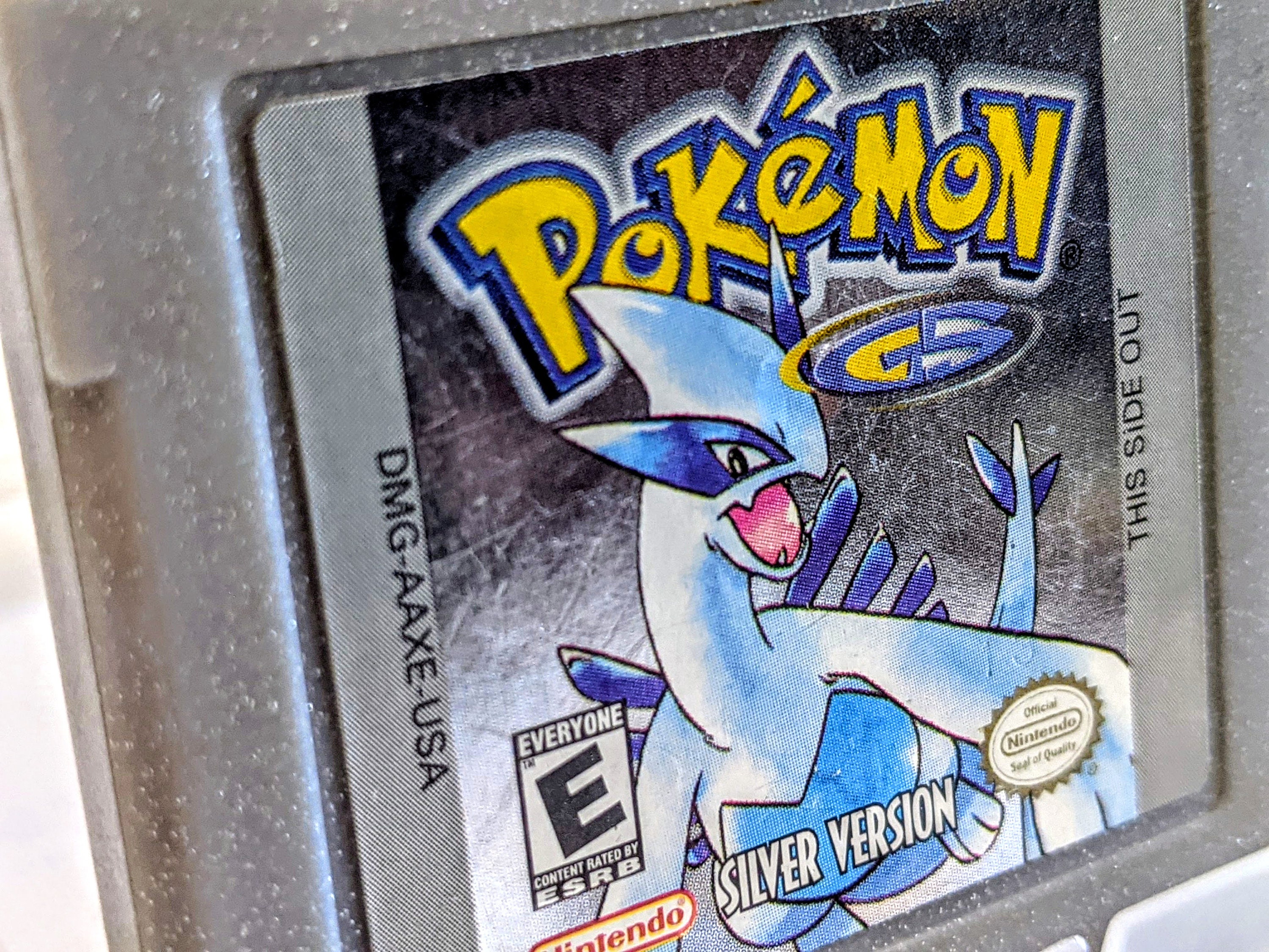 Original Pokemon Silver for Gameboy Color Etsy