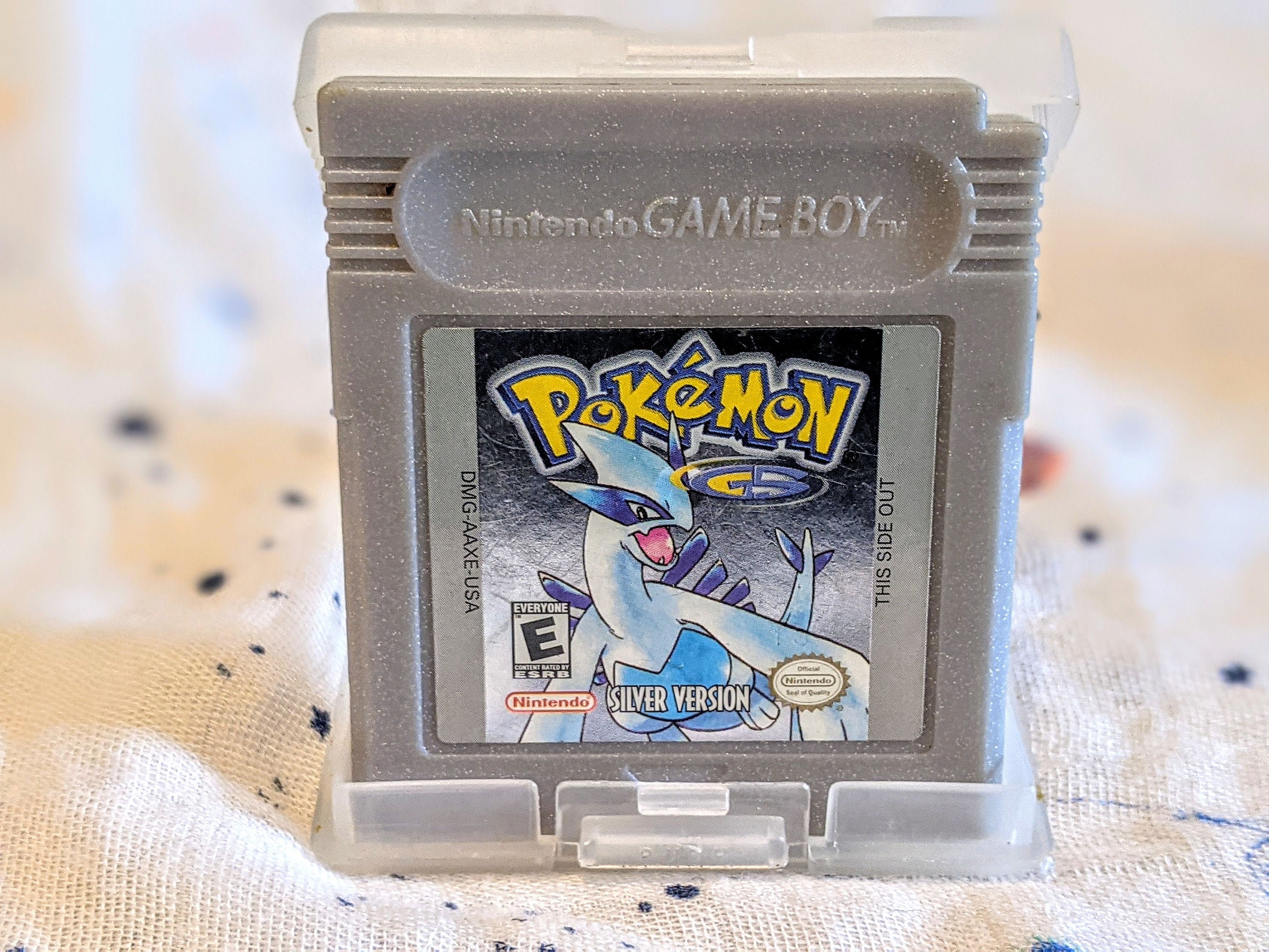 Original Pokemon Silver for Gameboy Color Etsy