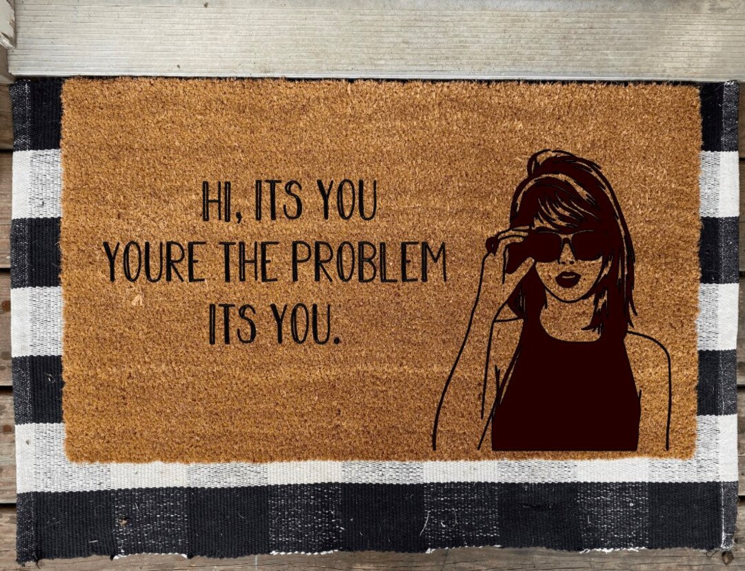 Taylor Swift Anti Hero Swiftie Doormat Gift Housewarming Etsy