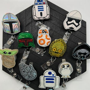 Star Wars Yoda Retractable ID Badge Reel – Zipperedheart