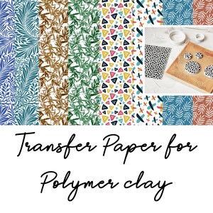 Carta transfer per pasta polimerica (Fimo, Cernit, Sculpey) #3