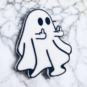 Ghost Malone Car Vent Clip: Spooky Car Freshie Diffuser