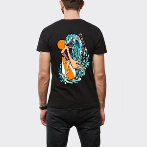 RoamNorth Ride the Wave Surf-T-shirt