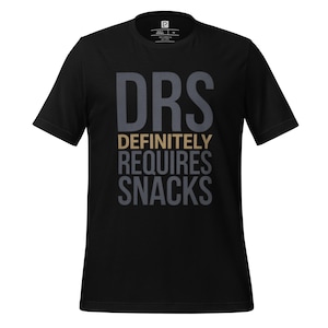 Get Ready for the Race with a Formula 1 DRS Tee, Ideal F1 Gift! Formula 1 Shirt, Retro F1 Graphic Tee, Motorsport Enthusiast Gift