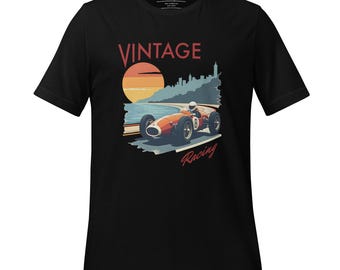 Vintage F1 Racing Graphic Tee: Motorsport Retro Shirt