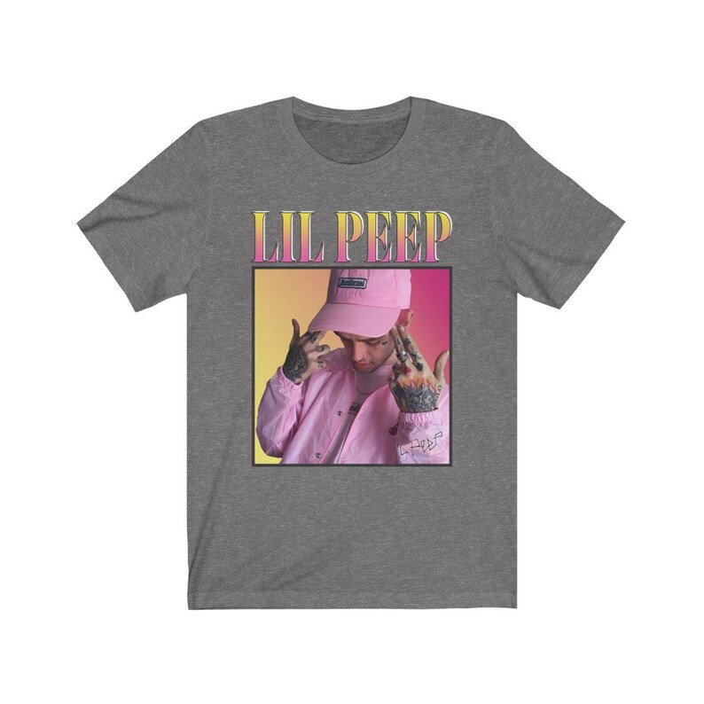 Lil Peep Shirt Vintage 90's Black T Shirt Unisex Jersey | Etsy