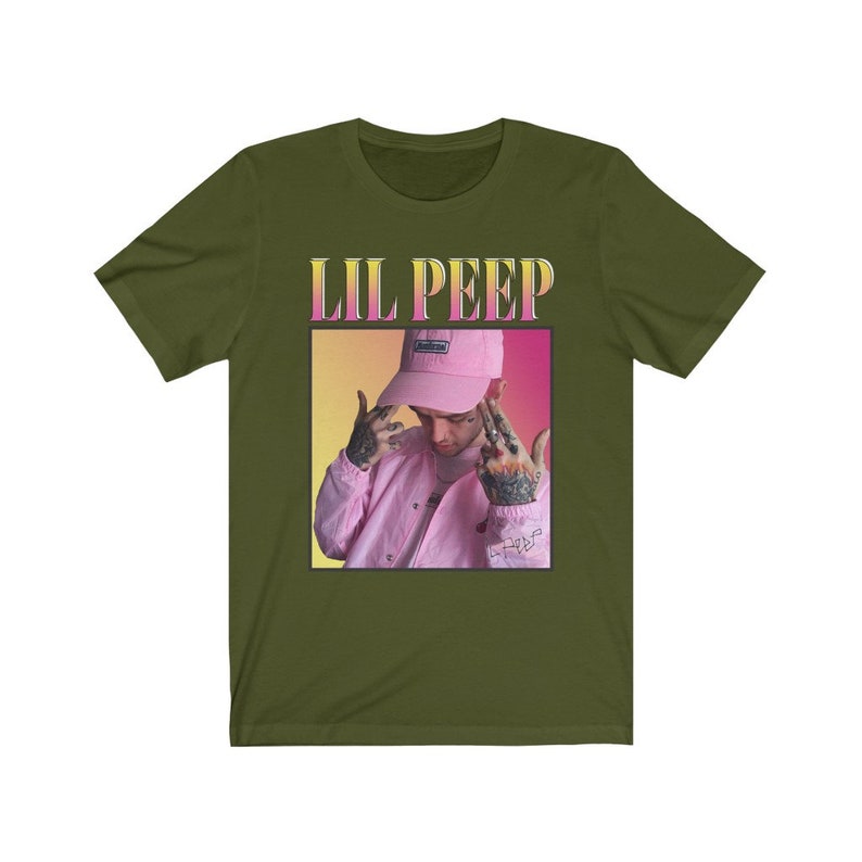 Lil Peep Shirt Vintage 90s Black T Shirt Unisex Jersey Etsy