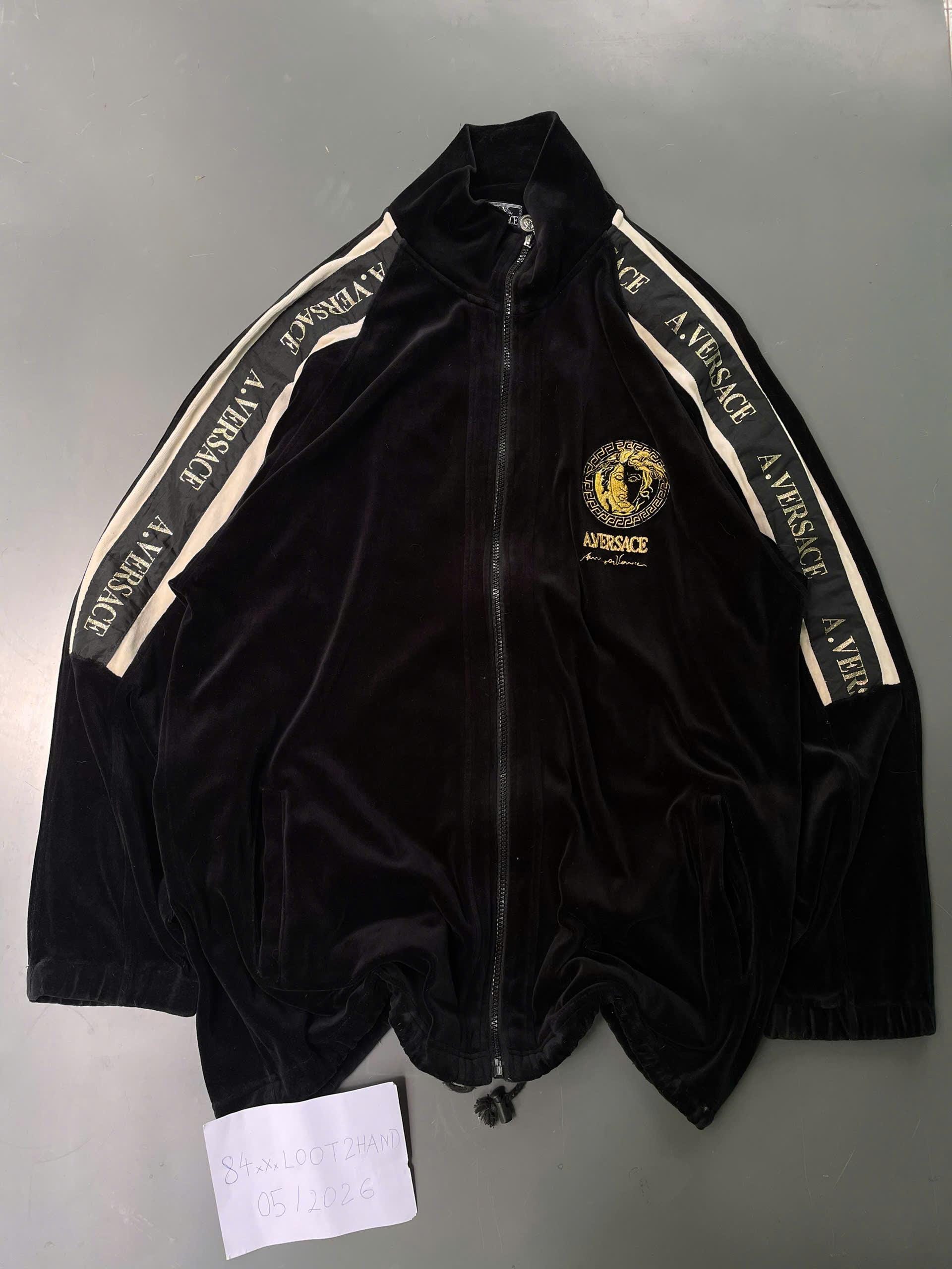 VERSACE ヴィンテージ ニット メデューサ オールド アーカイブ 黒