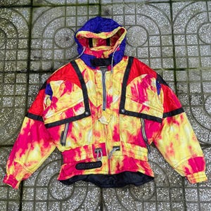 90s SALOMON 2way jacket tech系・y2k・裏原 Vintage Salomon Jacket - Etsy